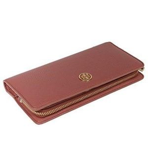 Tory Burch Landon Hidden Zip Continental Wallet